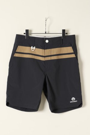 画像1: 【 50%OFF セール｜25,300円→12,650円】 HORN GARMENT ホーンガーメント Jams Shorts | MEN{HCM-2A-AT08-NVY-BBS}