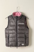 HORN GARMENT ホーンガーメント DOWN VEST（リバーシブル）{HCW-1C-AD08-CCL/PNK-BAA}