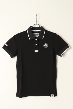 画像1: 【 50%OFF セール｜16,500円→8,250円】 HORN GARMENT ホーンガーメント Polo{HCW-1C-AP01-BLK-BAA}