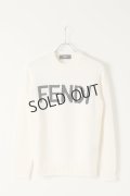 {SOLD}FENDI フェンディ FENDI MENS SWEATER{HFENFZZ387A3M3-WHT-BJA}