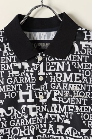 画像2: 【 50%OFF セール｜29,700円→14,850円】 HORN GARMENT ホーンガーメント Olga Polo | MEN{HHM-2A-AP52-BLK-BBS}