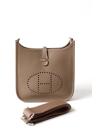 画像2: ★新品 HERMES エルメス Evelyn 23 Etoupe SHW{-BFS}