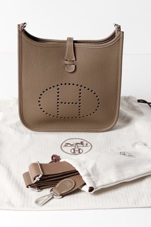 画像9: ★新品 HERMES エルメス Evelyn 23 Etoupe SHW{-BFS}