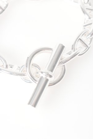 画像3:   ★海外買付 新品 インボイス付 HERMES エルメス Bracelet Chaine d'Ancre／シェーヌダンクル 14コマ{-BFS}