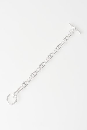 画像5:   ★海外買付 新品 インボイス付 HERMES エルメス Bracelet Chaine d'Ancre／シェーヌダンクル 14コマ{-BFS}