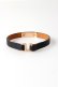 画像4: ★海外買付 新品 インボイス付 HERMES エルメス BRACELET MINI RIVALE VEAU SWIFT PLAQUE OR ROSE 5N／ミニ リヴァル{-BFS} (4)