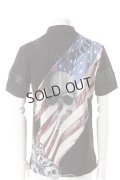 {SOLD}PHILIPP PLEIN HOMME フィリッププレインオム polo 「american flag」{-AES}