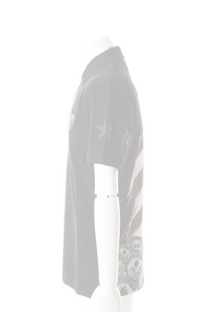 画像3:  {SOLD} PHILIPP PLEIN HOMME フィリッププレインオム polo 「american flag」{-AES}