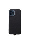 DEMIU デミュウ(Demiurvo) POCHE FLAT/iPhone12Pro/iPhone12/ブラック{-BCS}