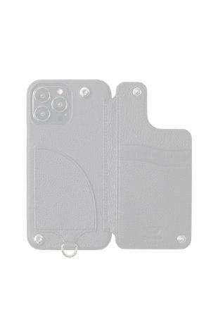 画像2:  {SOLD} DEMIU デミュウ POCHE FLAT/iPhone12Pro/iPhone12/ブラック{DU-PFL06BK}