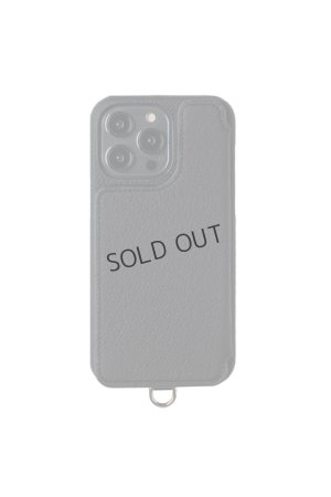 画像1: DEMIU デミュウ POCHE FLAT/iPhone14Pro/ブラック{DU-PFL14BK}