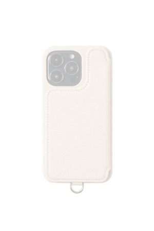 画像1:  {SOLD} DEMIU デミュウ POCHE FLAT/iPhone13Pro/ベージュ{}