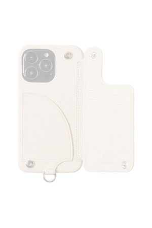 画像2:  {SOLD} DEMIU デミュウ POCHE FLAT/iPhone13Pro/ベージュ{}