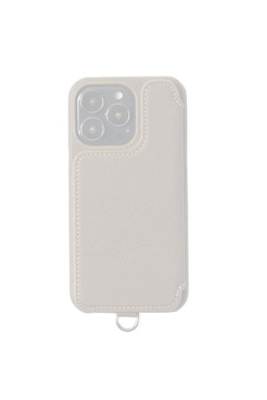 画像1:  {SOLD} DEMIU デミュウ POCHE FLAT/iPhone13Pro/エトープ{HS-DE114D-BPF10ET}