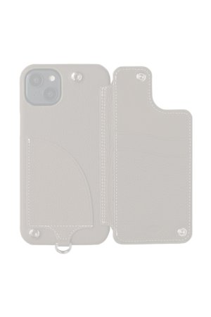画像2:  {SOLD} DEMIU デミュウ POCHE FLAT/iPhone14/エトープ{DU-PFL12ET}