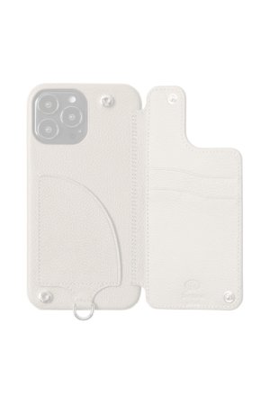 画像2:  {SOLD} DEMIU デミュウ POCHE FLAT/iPhone13Pro/チャコール{}