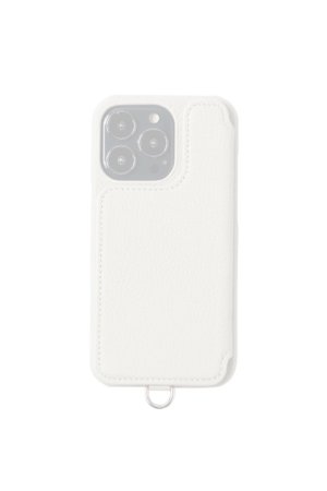 画像1:  {SOLD} DEMIU デミュウ POCHE FLAT/iPhone13Pro/パール{HS-DE110F-BPF131}