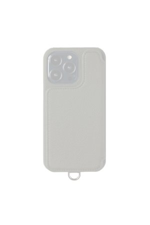 画像1:  {SOLD} DEMIU デミュウ POCHE FLAT/iPhone13Pro/カーキ{HS-DE114C-BPF10KK}