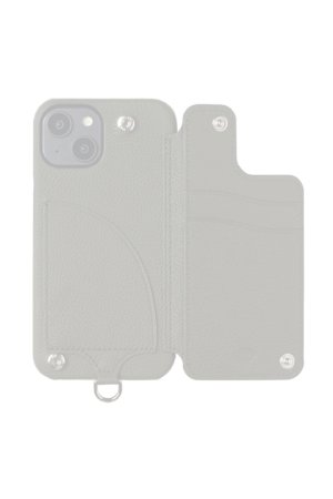 画像2:  {SOLD} DEMIU デミュウ POCHE FLAT/iPhone14/カーキ{HS-DE114C-BPF12KK}