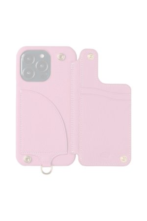 画像2:  {SOLD} DEMIU デミュウ POCHE FLAT/iPhone13Pro/ピンク{HS-DE114K-BPF10LL}