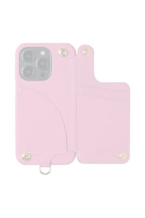 画像2:  {SOLD} DEMIU デミュウ POCHE FLAT/iPhone14Pro/ピンク{HS-DE114K-BPF14LL}