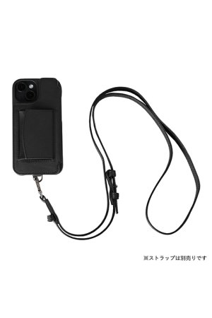 画像3: DEMIU デミュウ POCHE/iPhone15/ブラック{-BCA}