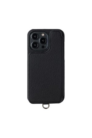 画像1: DEMIU デミュウ POCHE FLAT/iPhone14ProMax/ブラック