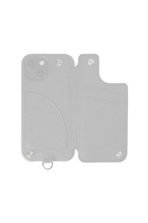 画像2:  {SOLD} DEMIU デミュウ POCHE FLAT/iPhone15/ブラック{DU-PFL16BK}