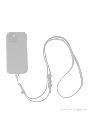 画像3:  {SOLD} DEMIU デミュウ POCHE FLAT/iPhone15/ブラック{DU-PFL16BK}