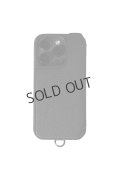 {※取り寄せ不可}DEMIU デミュウ POCHE FLAT/iPhone15Pro/ブラック{DU-PFL18BK}
