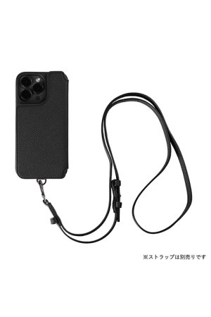 画像3: DEMIU デミュウ POCHE FLAT/iPhone15ProMax/ブラック{-BCA}