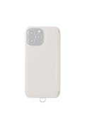 {※取り寄せ不可}DEMIU デミュウ POCHE FLAT/iPhone12Pro/iPhone12/チャコール{HS-DE114B-BPF06CC}