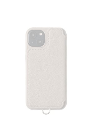 画像1:  {SOLD} DEMIU デミュウ POCHE FLAT/iPhone14/チャコール{DU-PFL12CC}