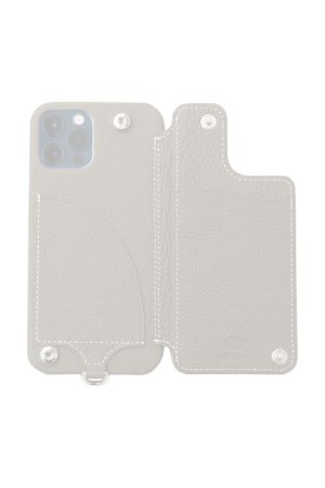 画像2: {※取り寄せ不可}DEMIU デミュウ POCHE FLAT/iPhone12Pro/iPhone12/エトープ{HS-DE114D-BPF06ET}