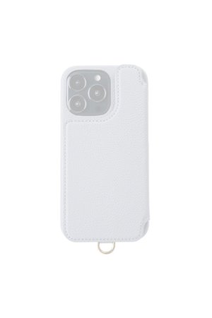 画像1:  {SOLD} DEMIU デミュウ POCHE FLAT/iPhone13Pro/グレー{HS-DE114E-BPF10GR}