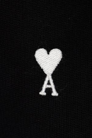 画像5: AMI アミ ブラック コットン Ami De Coeur パーカー{-BFA}