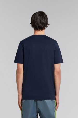 画像2: 【 30%OFF セール59,400円→41,580円】 MARNI マルニ オーガニックコットン製Tシャツ、Marniプリント入り{HUMU0198PQUSCW21FLB99-BDS}