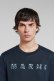 画像3: 【24SS新作】MARNI マルニ オーガニックコットン製Tシャツ、Marniプリント入り{HUMU0198PQUSCW21FLB99-BDS}