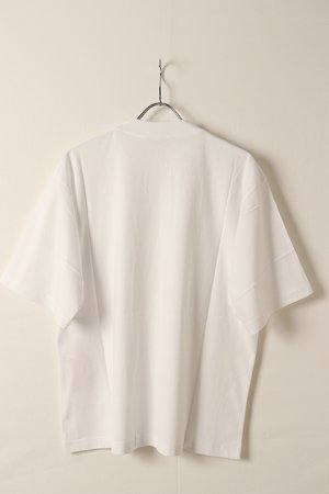 画像9: 【 30%OFF セール49,500円→34,650円】 MARNI マルニ ロゴ入りオーガニックコットン Tシャツ(ボクシーフィット){HUMU0223P1USCS87LOW01-BDS}
