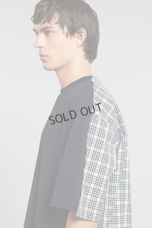 画像3: {SOLD}MARNI マルニ オーガニックコットン製Tシャツ、チェックバック{HUMU0286QXUTC01700B99-BDS}