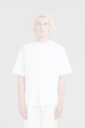   MARNI マルニ ホワイト マルニパッチ付き オーガニックコットン製オーバーサイズTシャツ {HUMU0287X0UTC32300W01-BDS}  :HUMU0287-00W01 