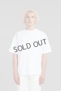   MARNI マルニ ホワイト マルニパッチ付き オーガニックコットン製オーバーサイズTシャツ{HUMU0287X0UTC32300W01-BDS}