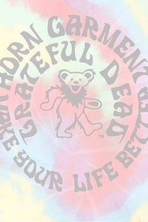 画像3:   HORN GARMENT ホーンガーメント Dead Bear "Tie Die" Hoodie{-BBA}