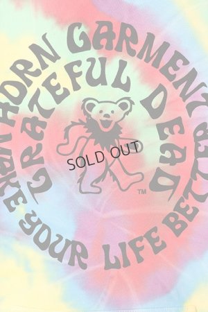 画像3: {SOLD}HORN GARMENT ホーンガーメント Dead Bear "Tie Die" Hoodie{-BBA}
