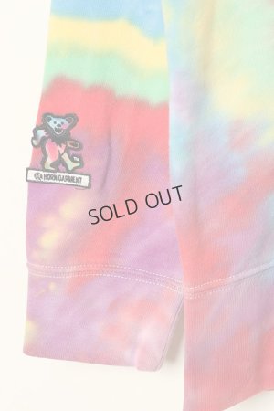 画像5: {SOLD}HORN GARMENT ホーンガーメント Dead Bear "Tie Die" Hoodie{-BBA}