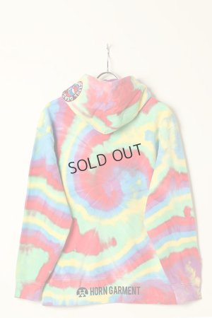 画像7: {SOLD}HORN GARMENT ホーンガーメント Dead Bear "Tie Die" Hoodie{-BBA}