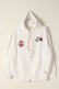 画像1: {SOLD}HORN GARMENT ホーンガーメント Hoodie{HVM-1C-AD31-WHT-BAA} (1)