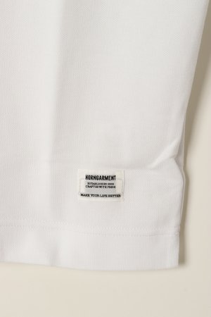 画像5: 【 50%OFF セール｜30,800円→15,400円】 HORN GARMENT ホーンガーメント Polo{HVM-1C-AP32-WHT-BAA}