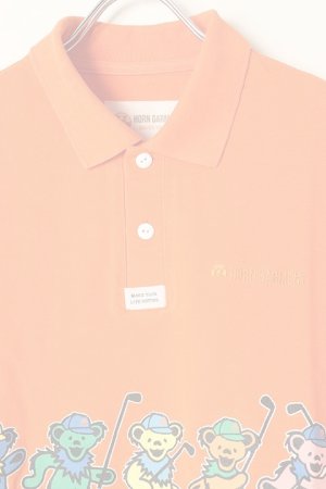 画像2:  {SOLD} HORN GARMENT ホーンガーメント Polo{HVM-2C-AP34-ORG-BBA}