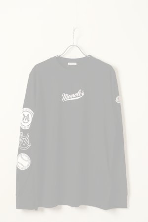 画像1:   MONCLER モンクレール ロングスリーブTシャツ {I10918D000018390T999-BCS}  :I10918D000018390T 